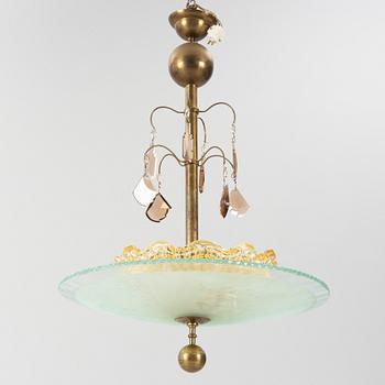 A Swedish Modern ceiling lamp, 1930's/40's.