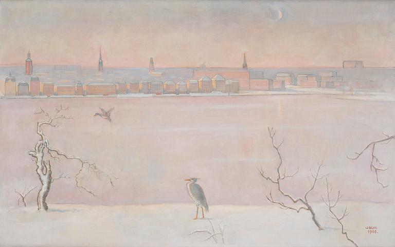 Einar Jolin, Winter in Stockholm.