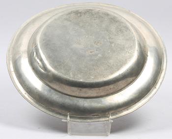 SKÅLFAT, 2 st, tenn, Carl Eric Anström, 1866 resp 1876 Växjö,