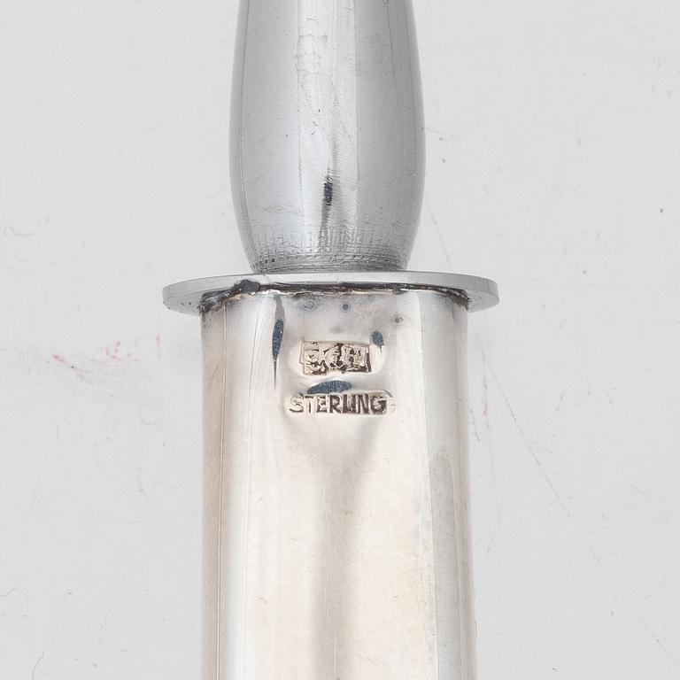 A Swedish silver cutlery, 'Excellens', including with mark of CG Hallberg, Stockholm 1959 (132 pieces).