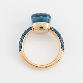 Pomellato, ring, 18K guld med topaser.