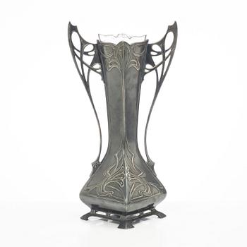 Württembergische Metallwarenfabrik (WMF), An Art Nouveau Vase, early 20th century.