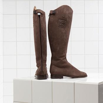 STÖVLAR, Chanel, storlek 38.
