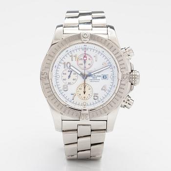 BREITLING, Super Avenger, chronograph, rannekello, 48,5 mm.