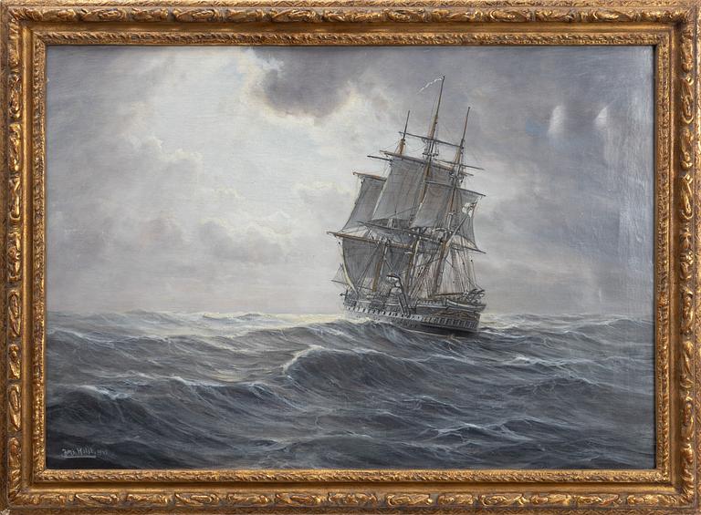 Johannes Holst, Marin.