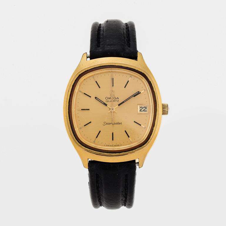 OMEGA, Seamaster, wristwatch,  38 x 40 (44) mm,