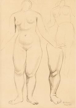 16. Axel Olson, Study with models.