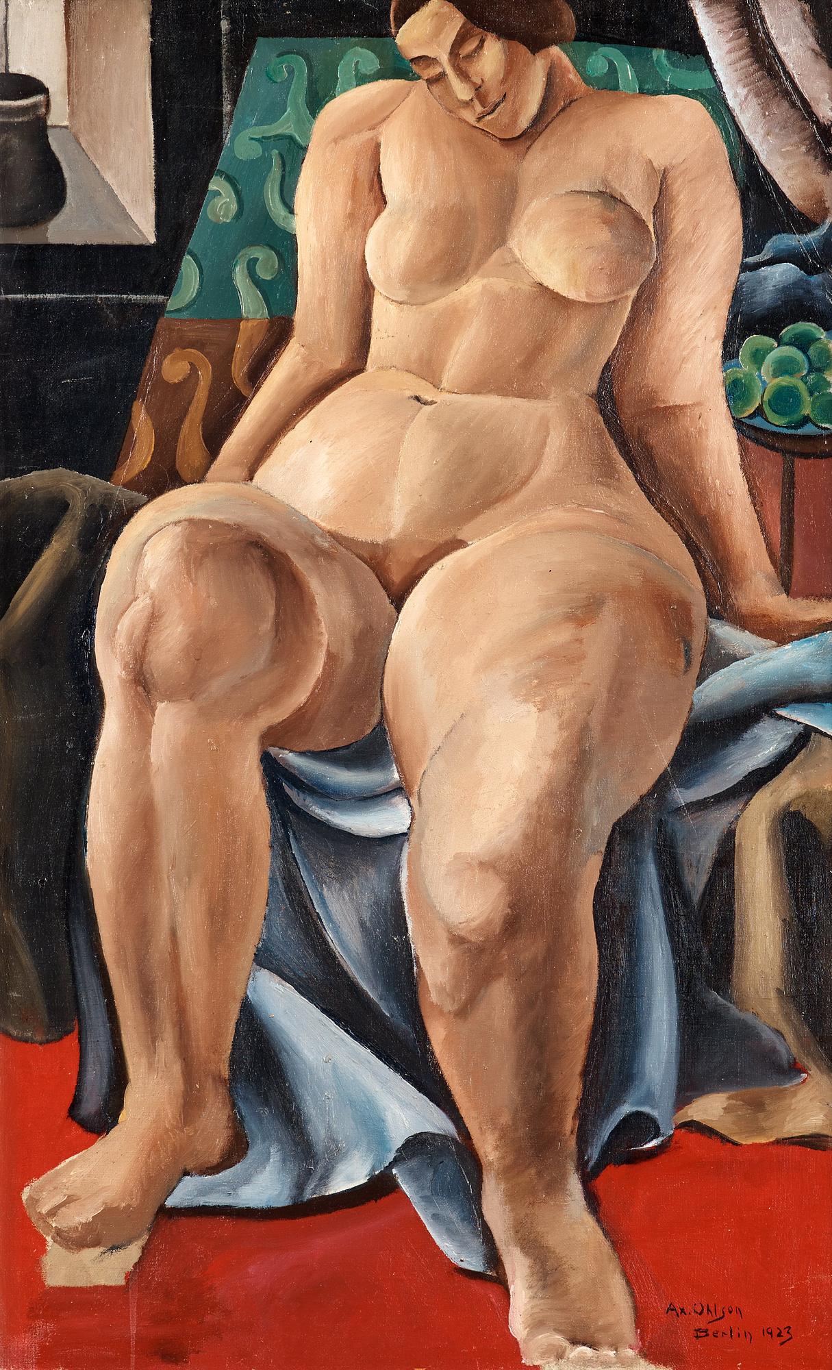 Axel Olson, Cubistic model.