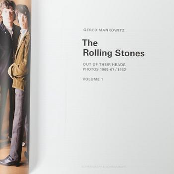 Gered Mankowitz, Photo book, "The Rolling Stones-Out of Their Heads, Photos 1965-67/ 1982 Volumes 1 & 2", Schwarzkopf & Schwarzkopf, 2005.