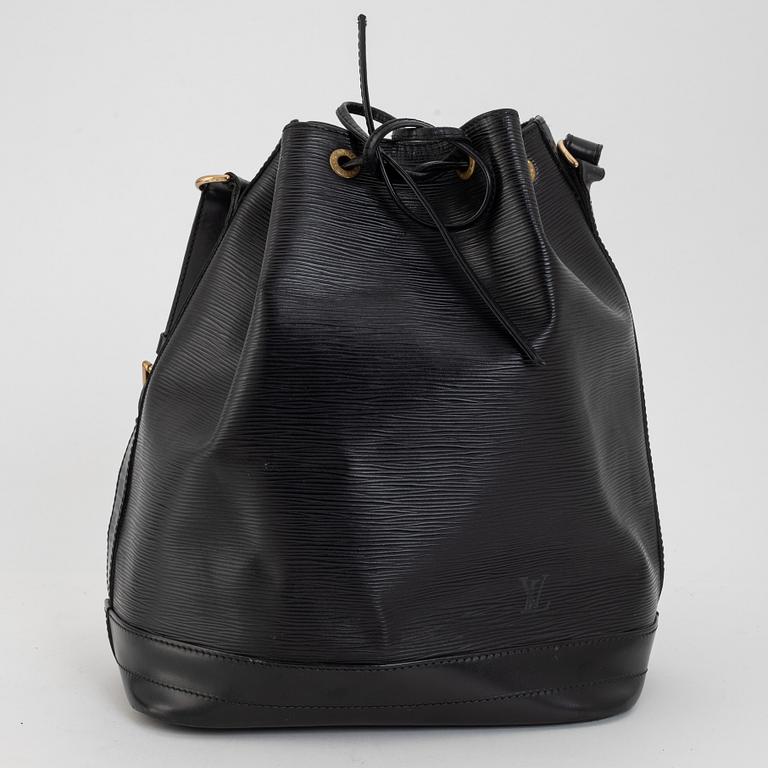 Louis Vuitton, a black Epi 'Noé' handbag, 1994.