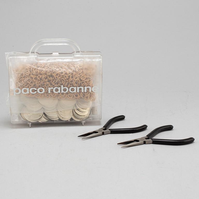 PACO RABANNE, klänning, Do it yourself "Mod Rhodoid Plastic Disc Dress Kit".