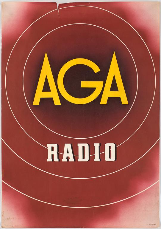 PARTI REKLAMAFFISCHER, 6 st, 1940-1990-tal.