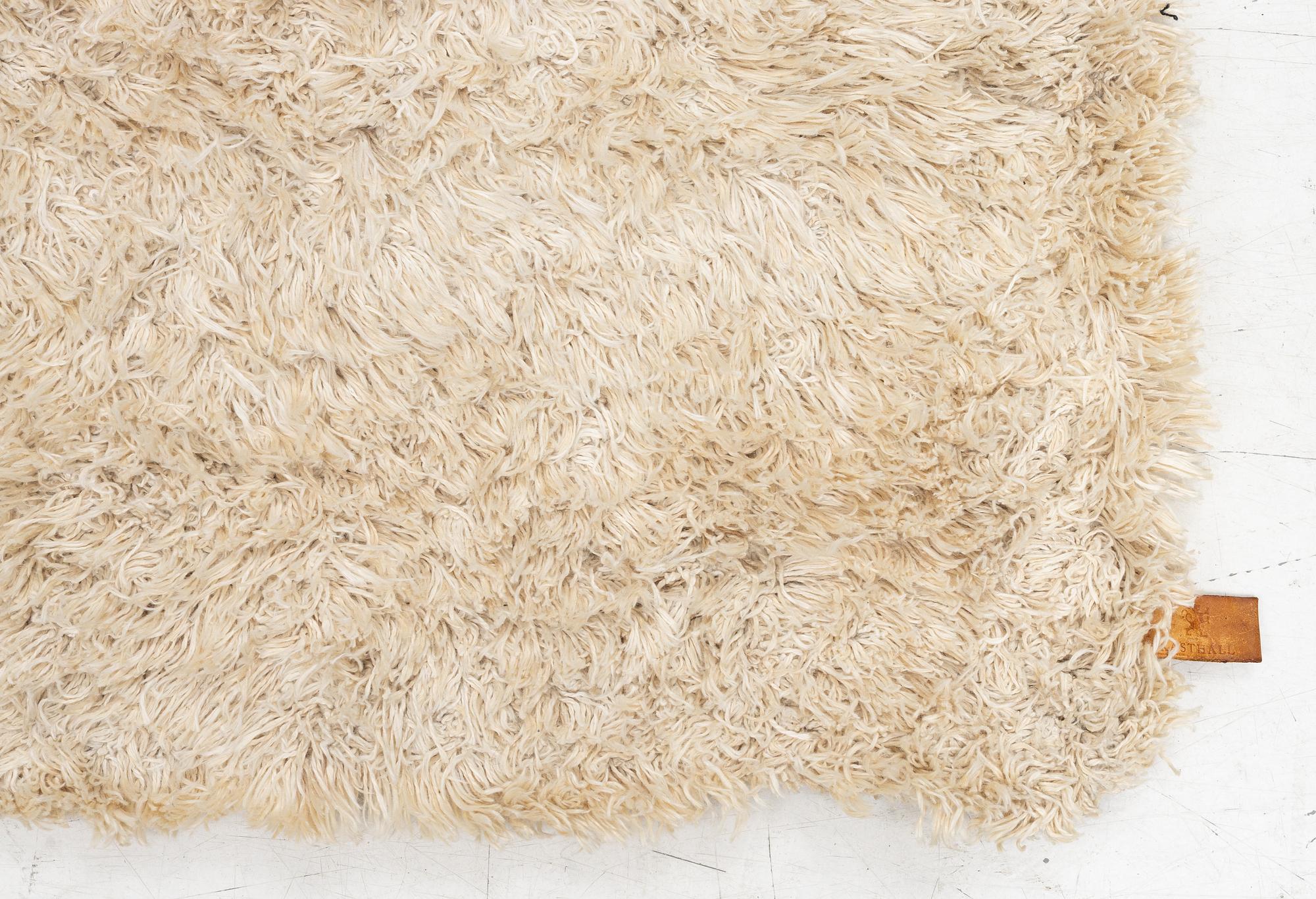 Gunilla Lagerhem Ullberg, "Fogg", NR 5, Kasthall, approx. 234 x 172 cm.