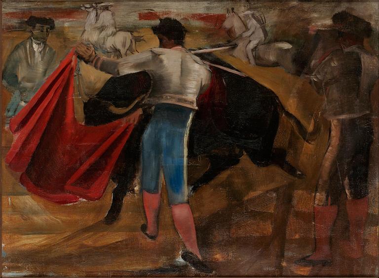 Eric Detthow, Bull Fight.