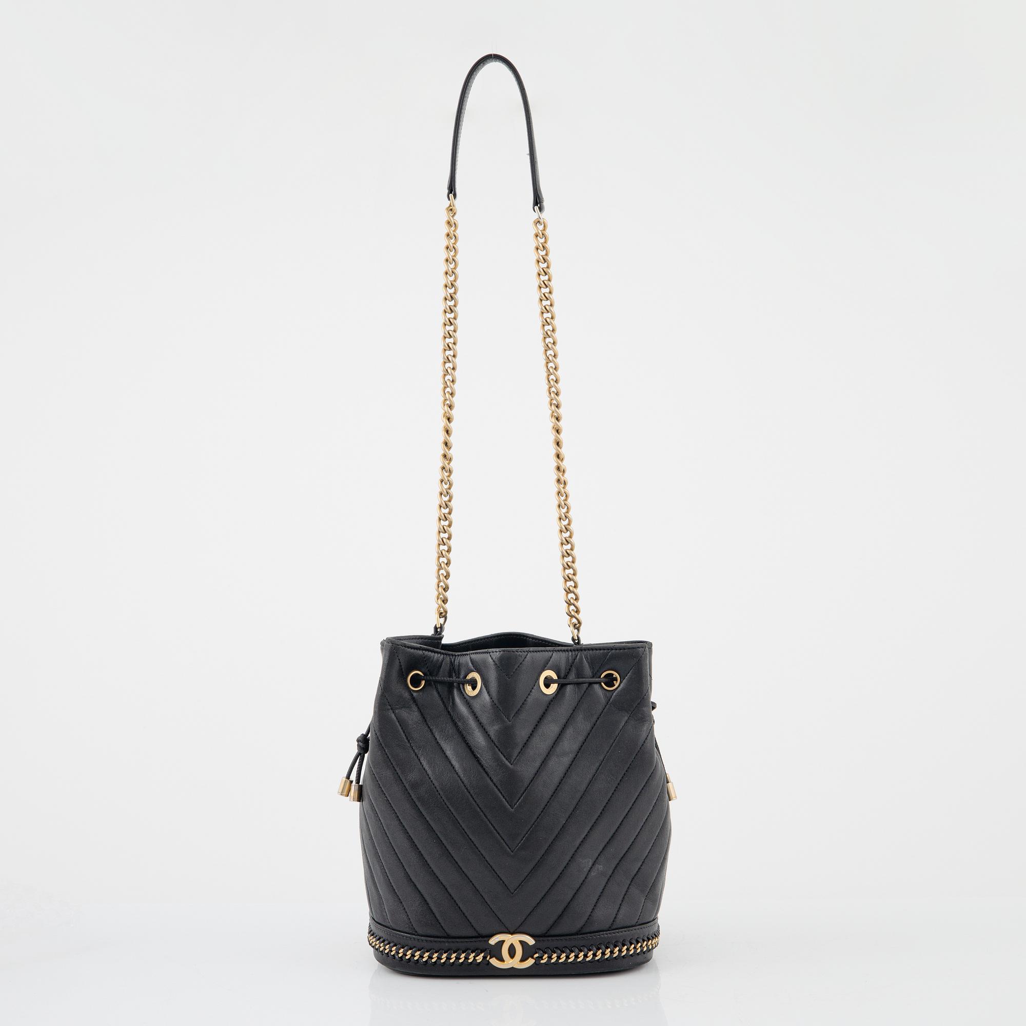 Chanel, väska, "Cosmopolite bucket bag", 2017-2018.