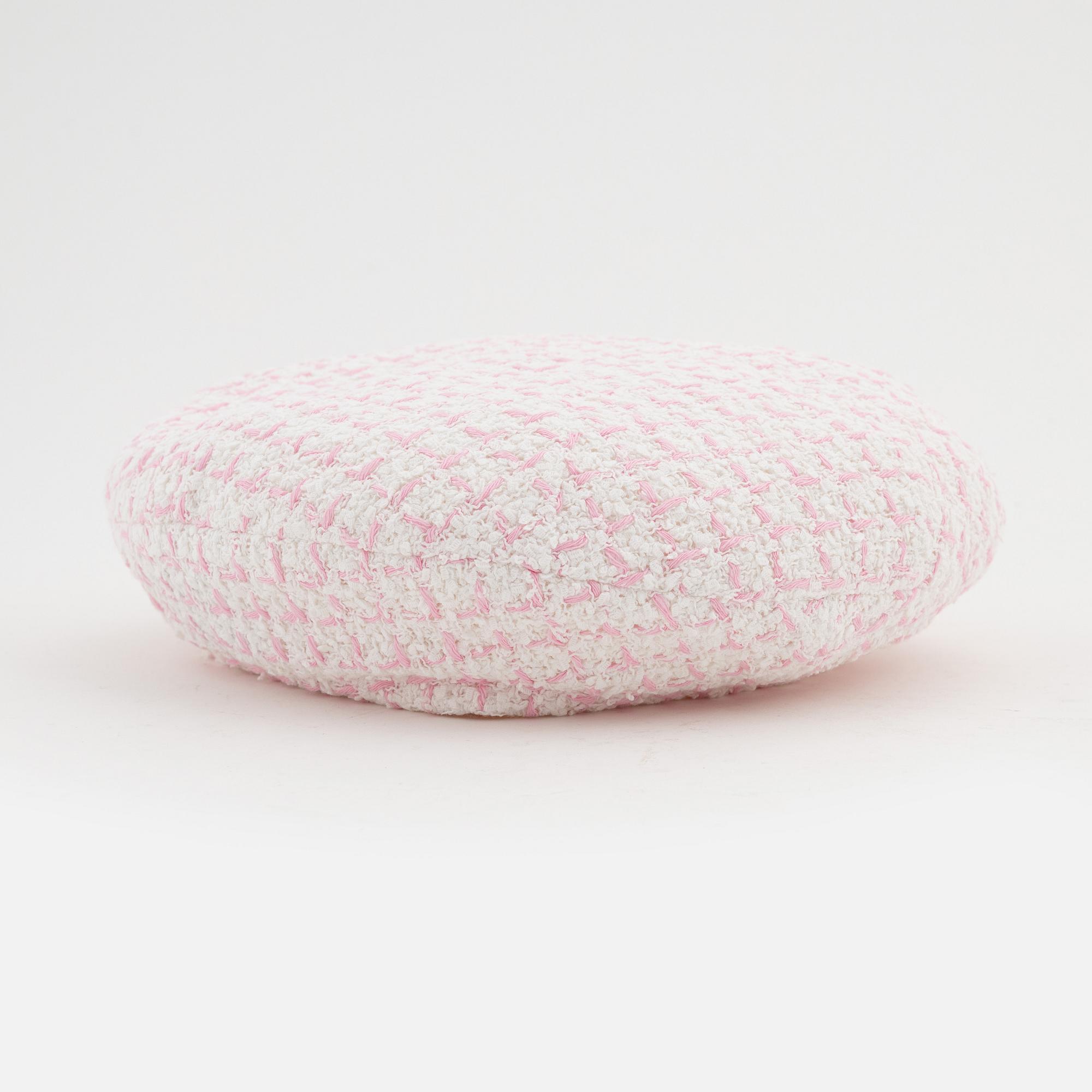 Chanel, a cotton mix bouclé beret, size S.
