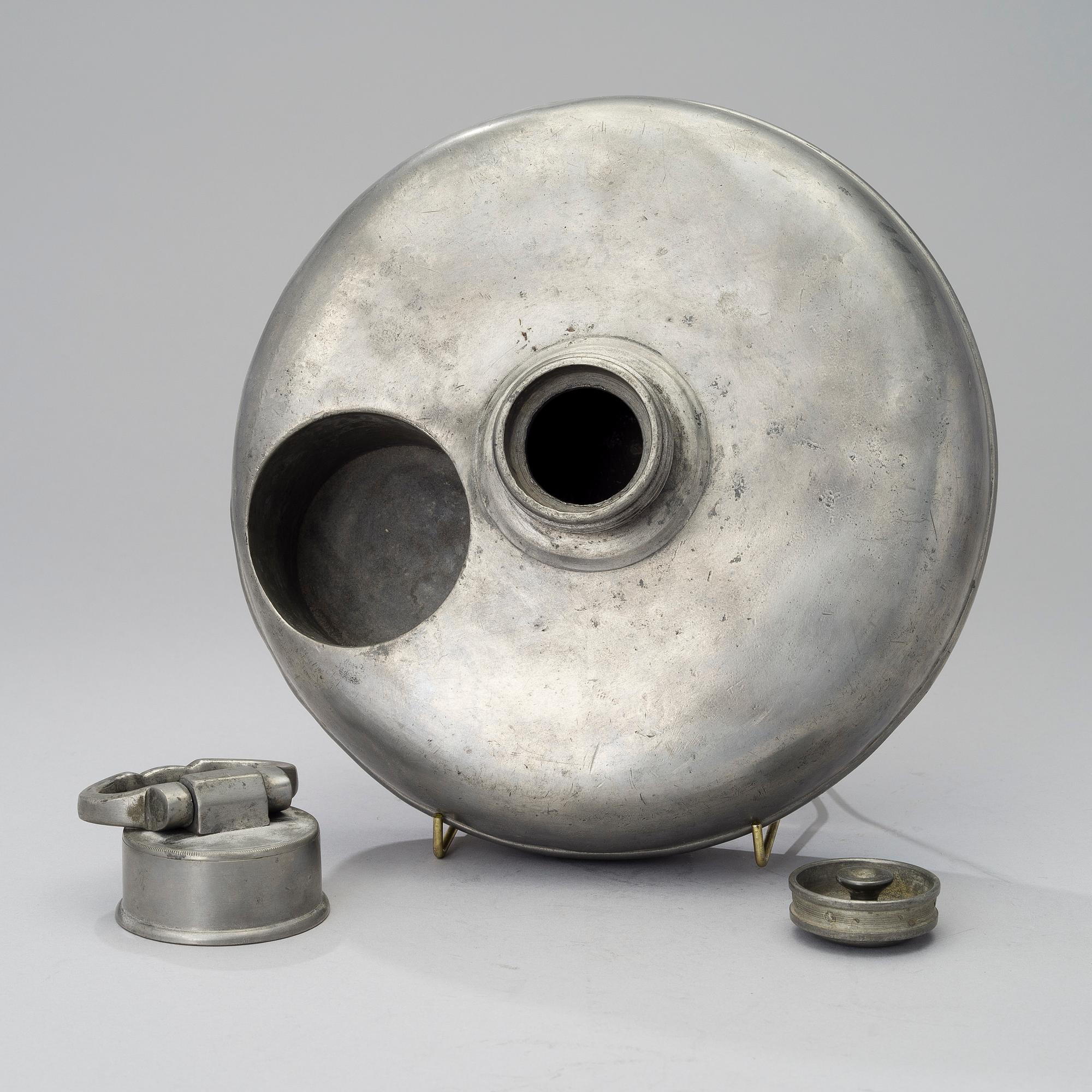 SÄNGYN LÄMMITIN, tinaa 1800-luku.