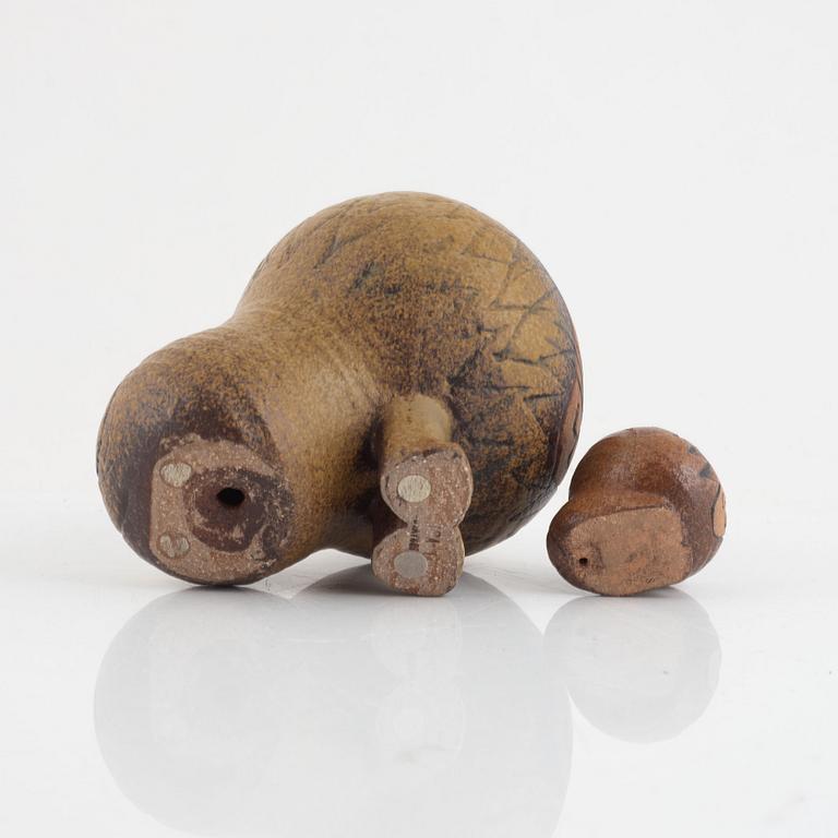 Lisa Larson, two stoneware figurines, Gustavsberg.