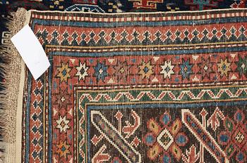 ANTIK/SEMIANTIK CHICHI, Kuba. 191 x 123 cm (samt ca 3 cm slätväv och flätverk på varje kortsida).