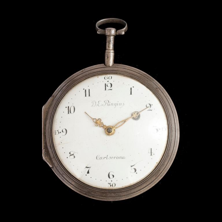 HERRFICKUR, märkt Daniel Erland Ringius, Carlscrona (1758-1833).