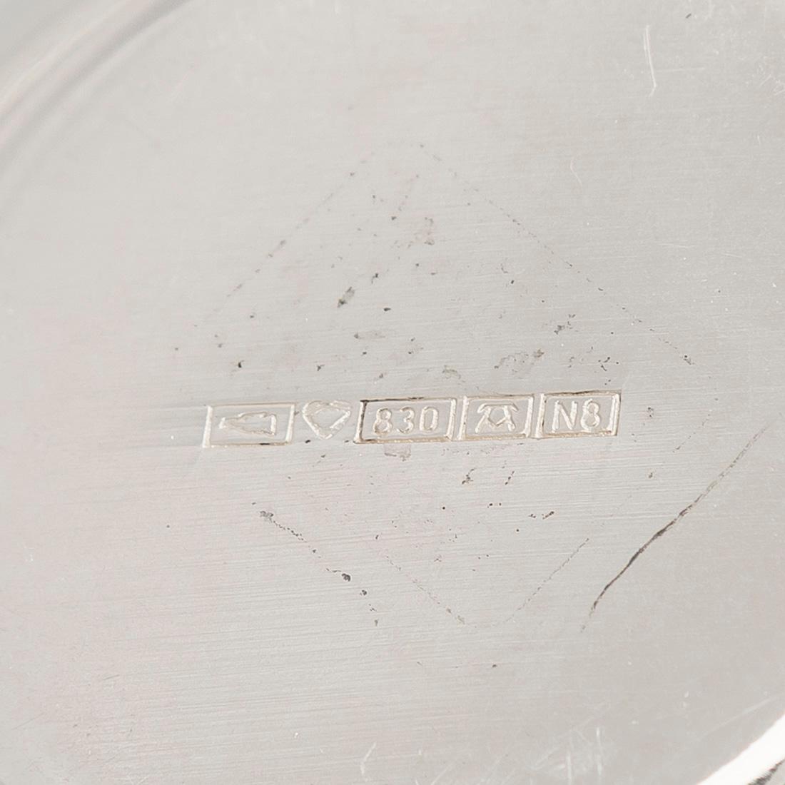 A set of six silver beakers, Auran Kultaseppä, Turku 1977 - 1990.