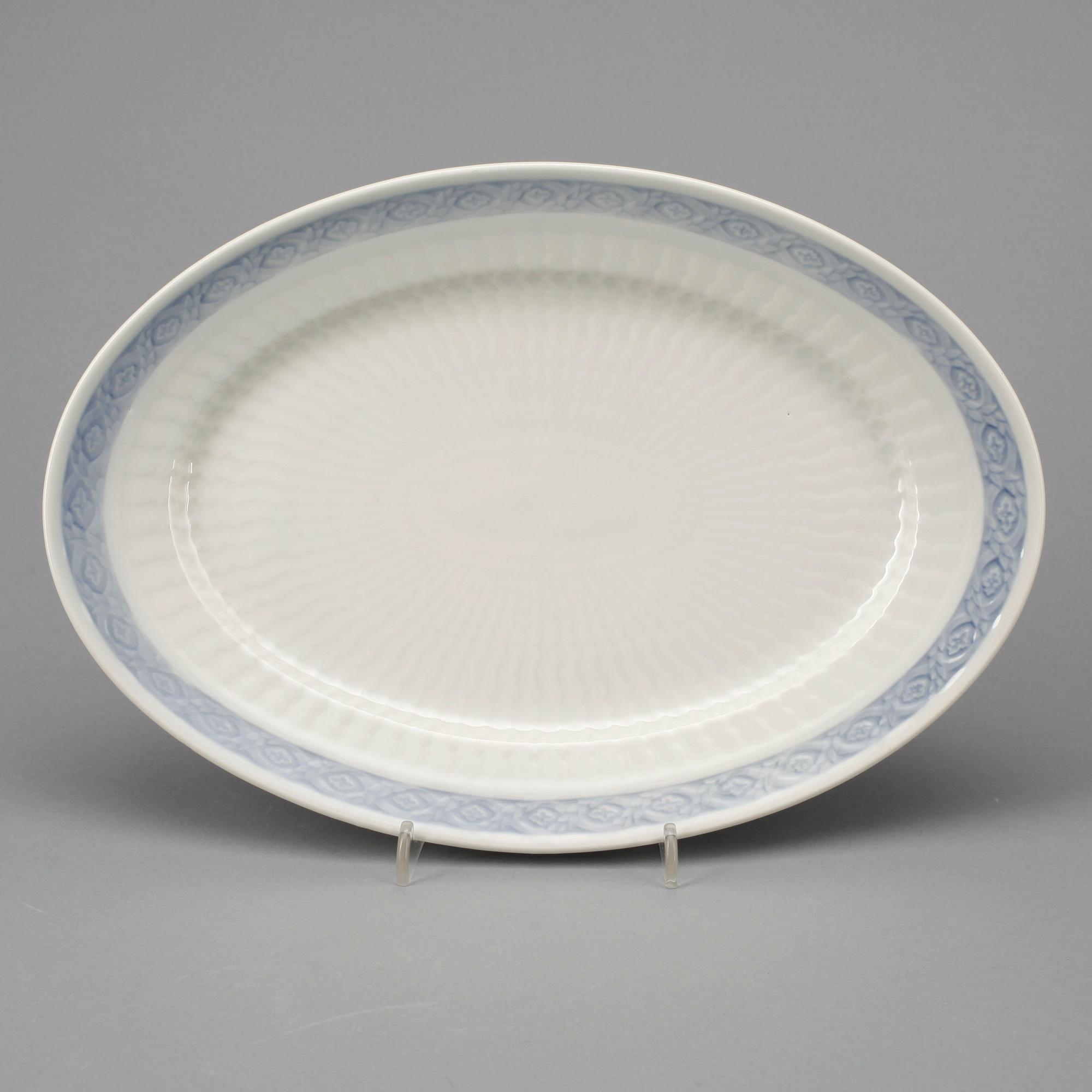 SERVIS, 18 delar, "Blå Vifte", Royal Copenhagen.