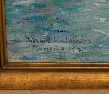 RIKARD LINDSTRÖM, olja på duk, signerad och daterad Marseille 1921.