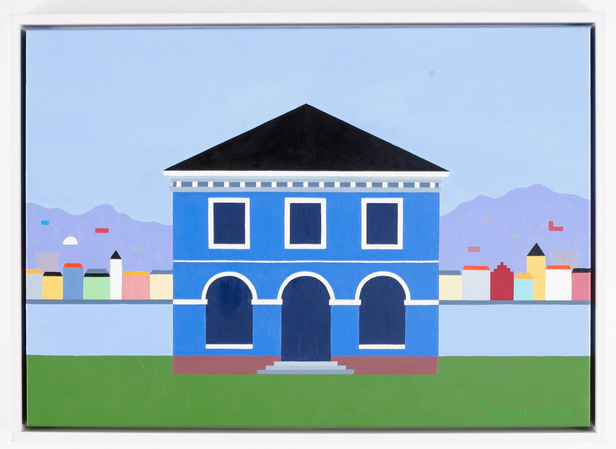 KG Nilson, oil on canvas, signed KG Nilson and dated 2011.