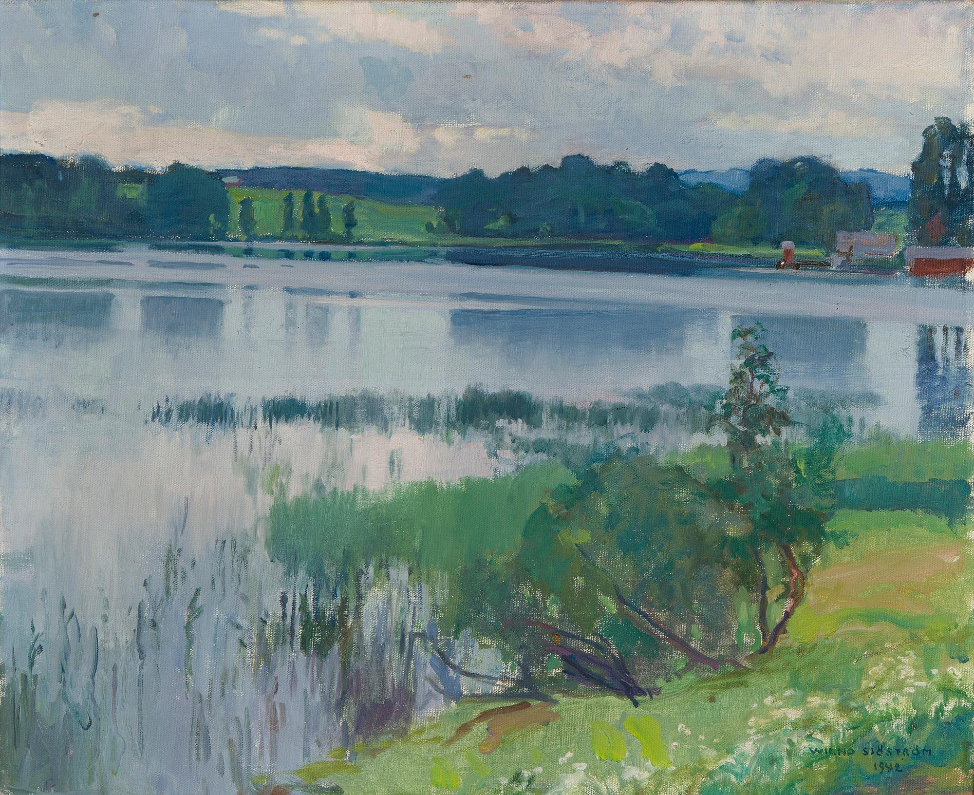 Wilho Sjöström, Lake view.