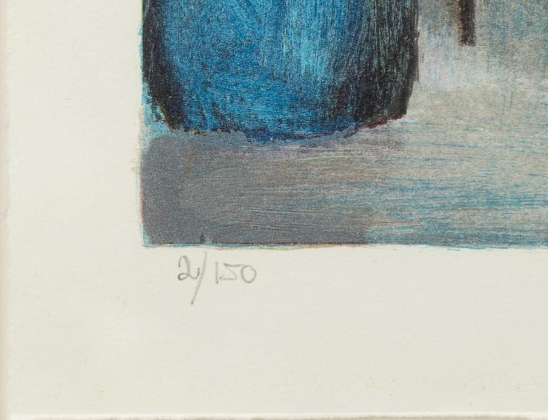 Ernst Billgren, "Blått vittne" ur mappen  "Vårt land".