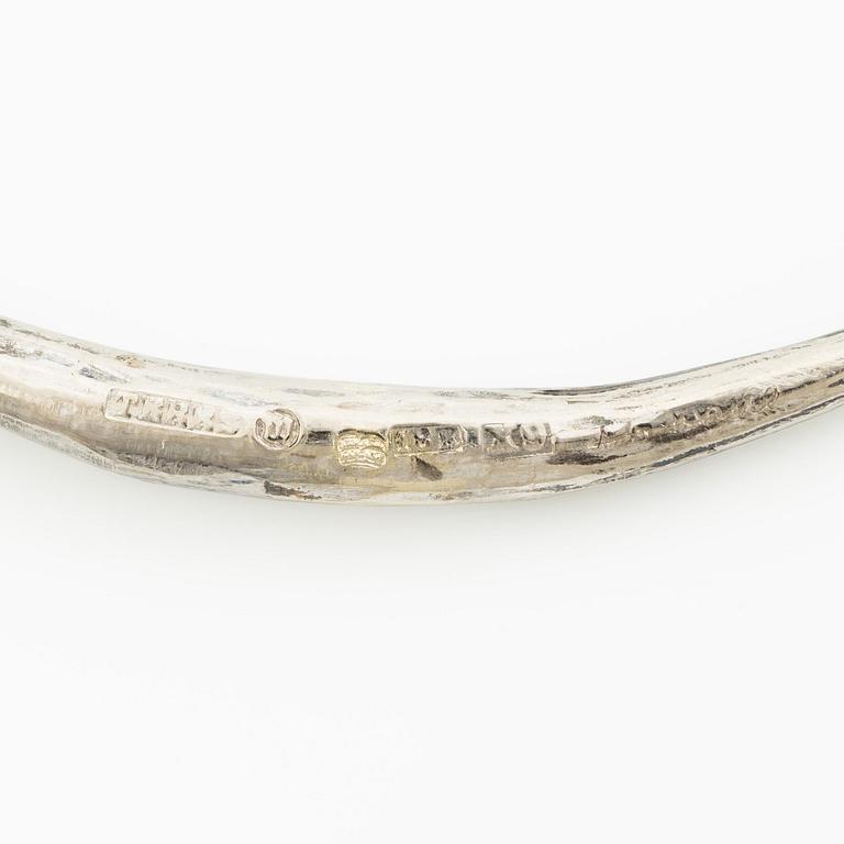 PA Lundahl-Terrs, a necklace, 18K white gold, Växjö 1972.