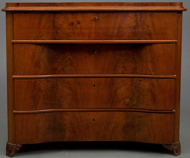 BYRÅ, mahogny, ca 1860-80.