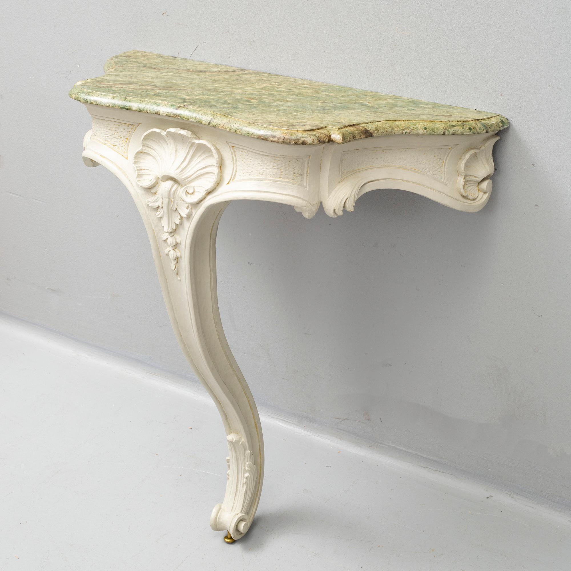 KONSOLBORD, rokoko, 1700-talets mitt.