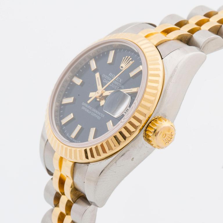 ROLEX, Oyster Perpetual, Datejust, wristwatch 26 mm,