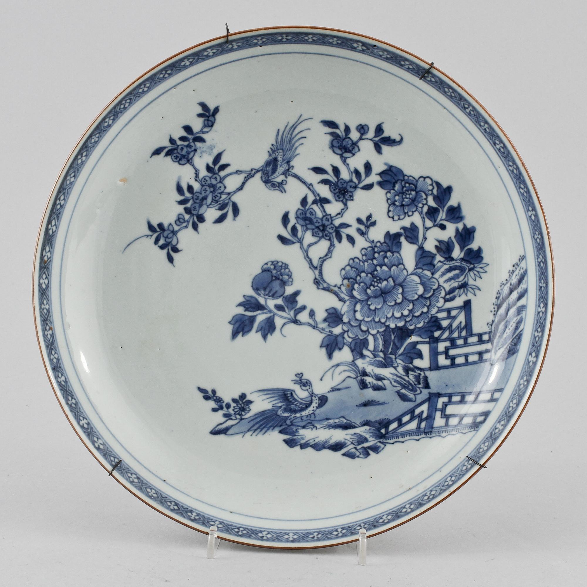 SKÅLFAT, porslin, Kina, 1700-tal.