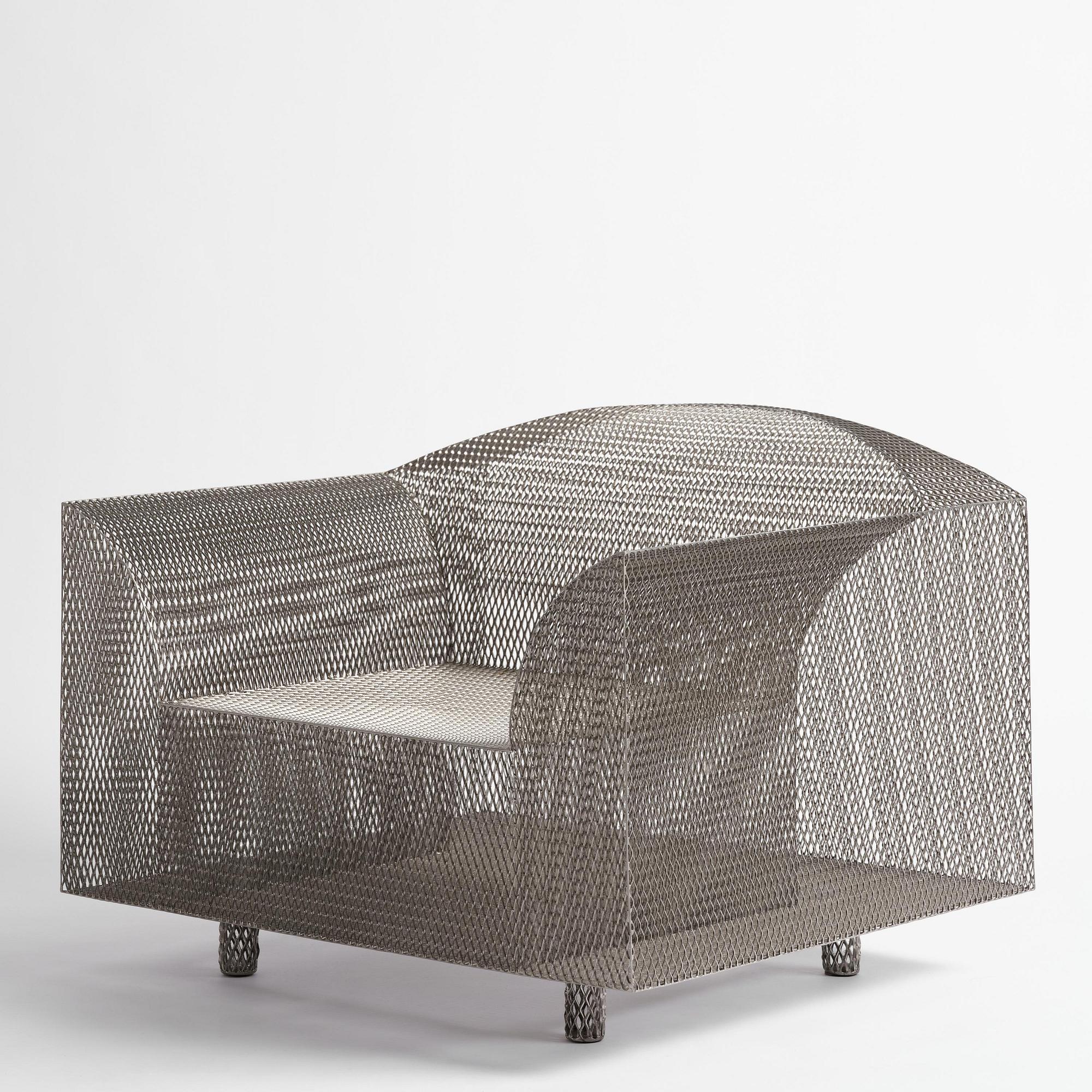 Shiro Kuramata, fåtölj, "How High the Moon", Vitra, 2003.