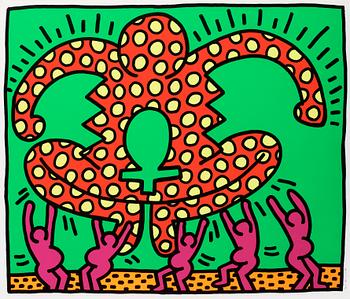 155. Keith Haring, Untitled, from: "Untitled 1-5",