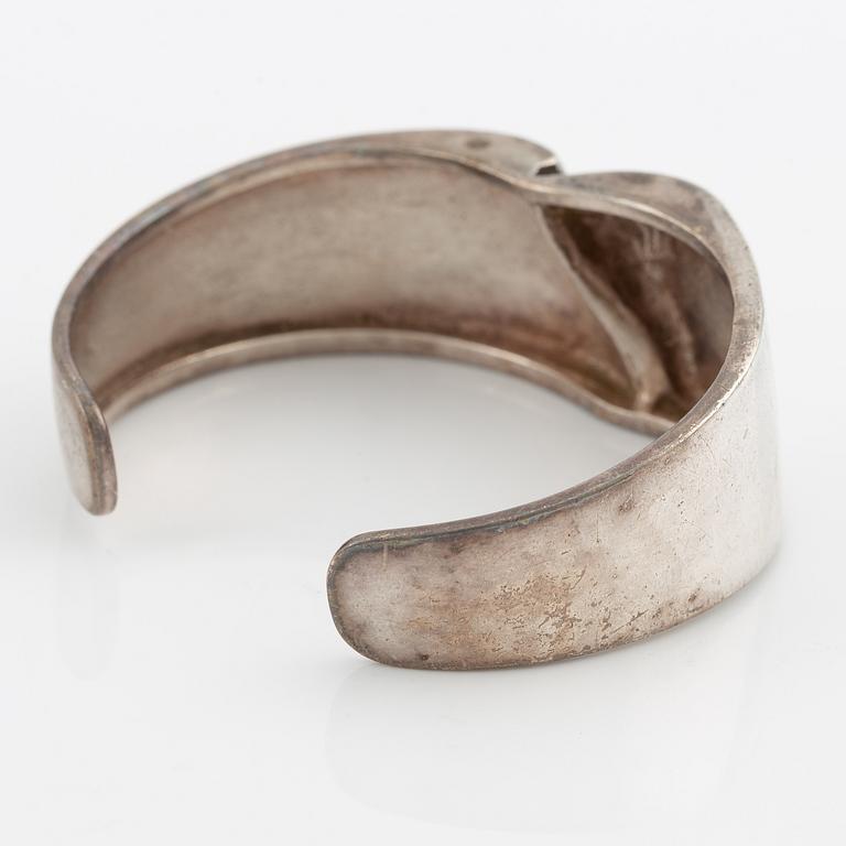 Björn Weckström, "Darina", armring, sterlingsilver. Lapponia 1971.