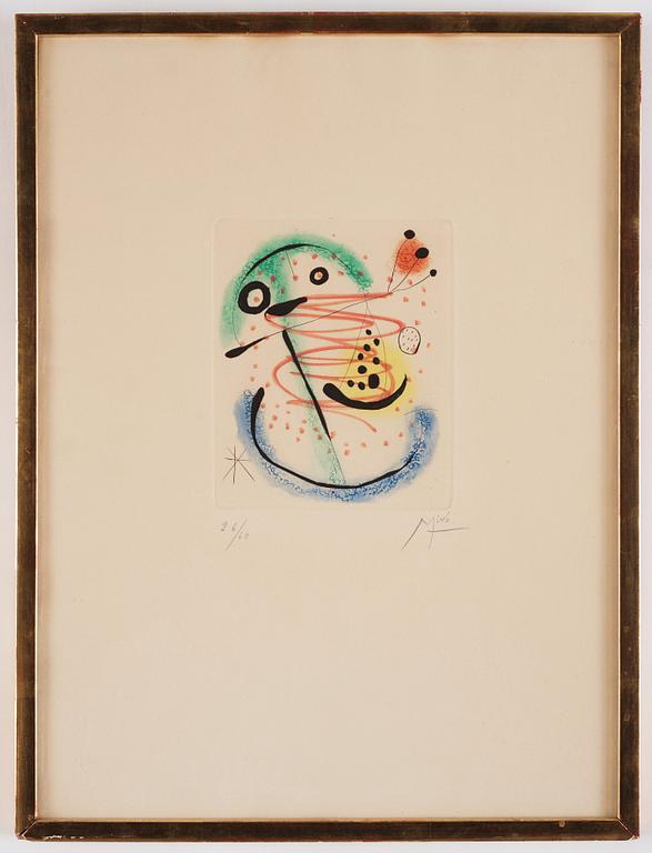 Joan Miró, From "La Bague d'Aurore".