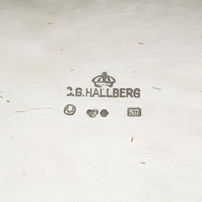 PRAKTSKÅL, CG Hallberg, Stockholm, 1920. Vikt 2100 g.