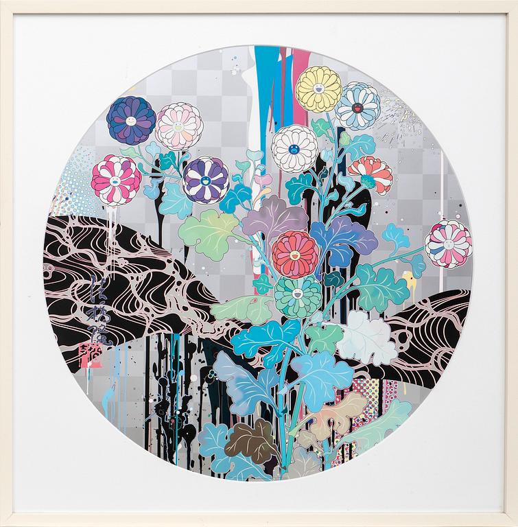 Takashi Murakami, "Kansei: Like The River's Flow", 2010.