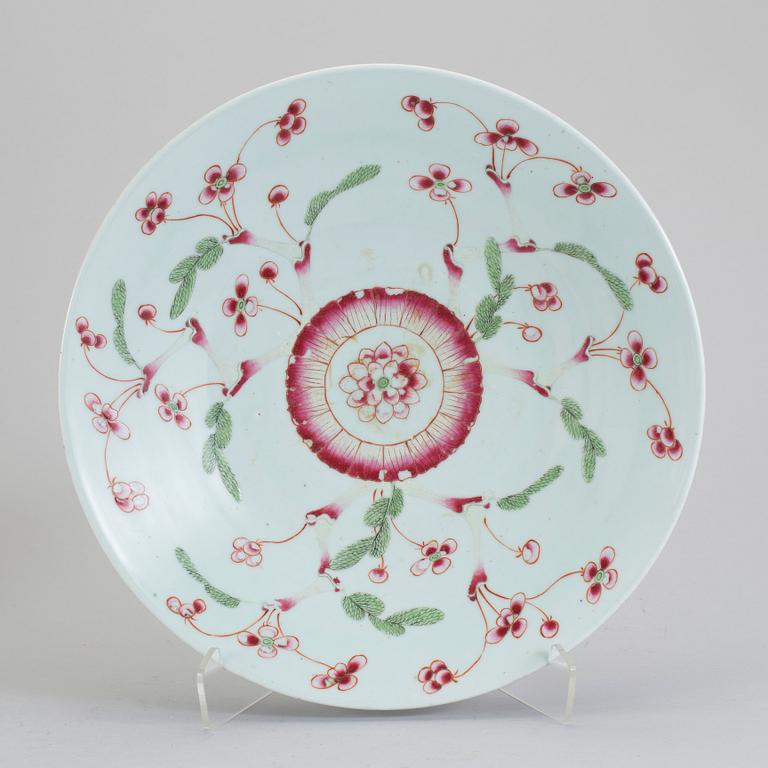 FAT, porslin, Kina. 1800-tal.