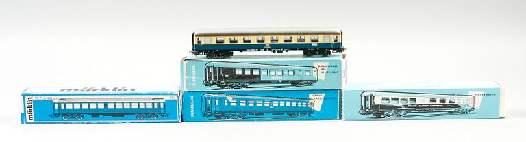 VAGNAR, 11 st, Märklin, H0.