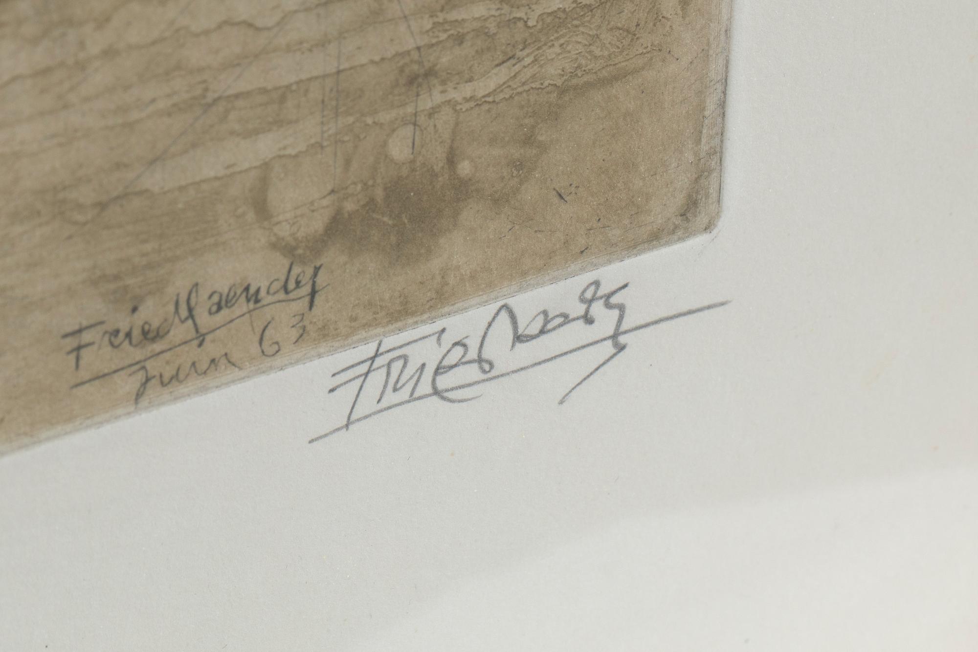 Johnny Friedländer, untitled, 1963.