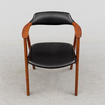 A teak chair by Erik Kirkegaard, Høng Stolefabrik, mid 20th century.