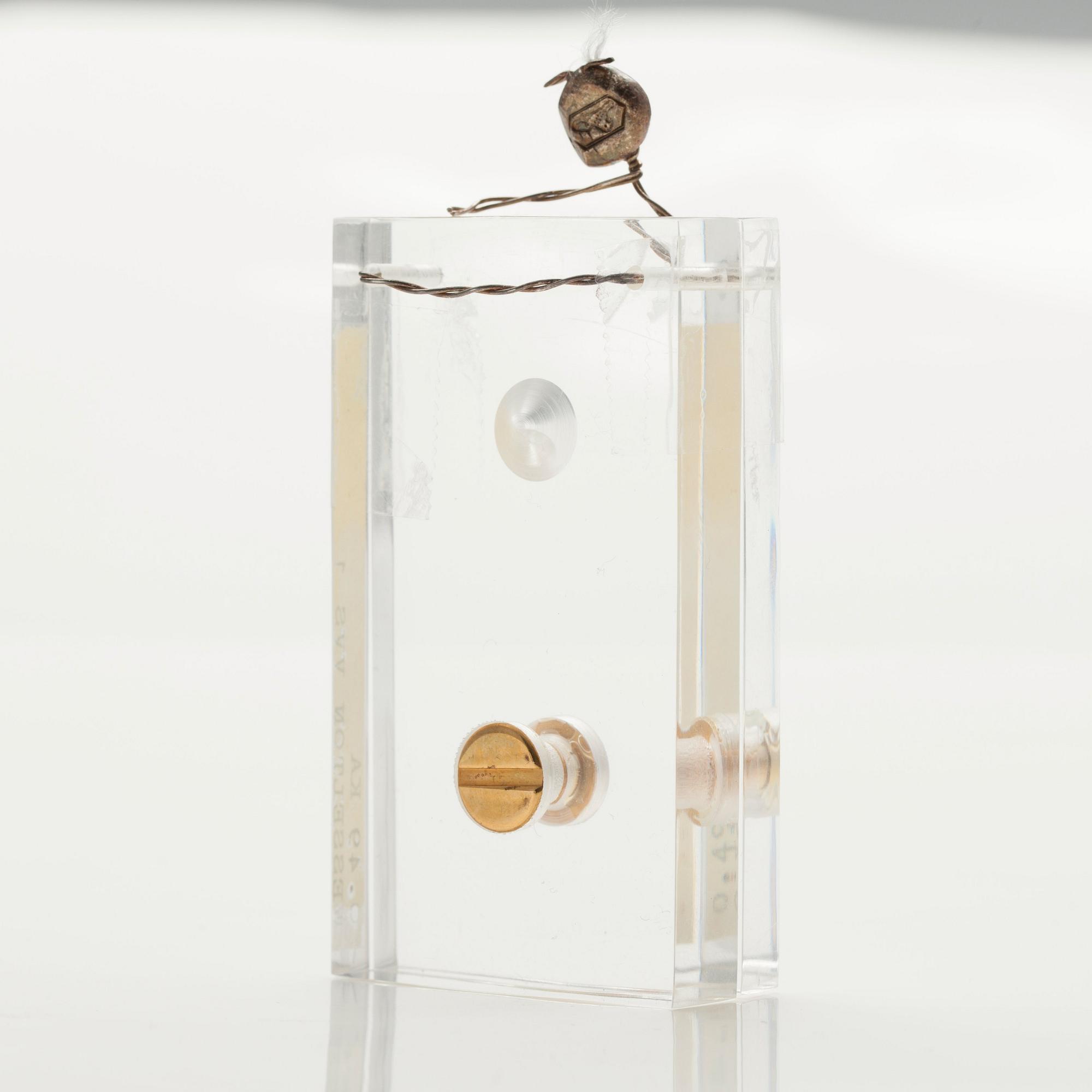 DIAMANT, briljantslipad  0,49 ct W/VVS.