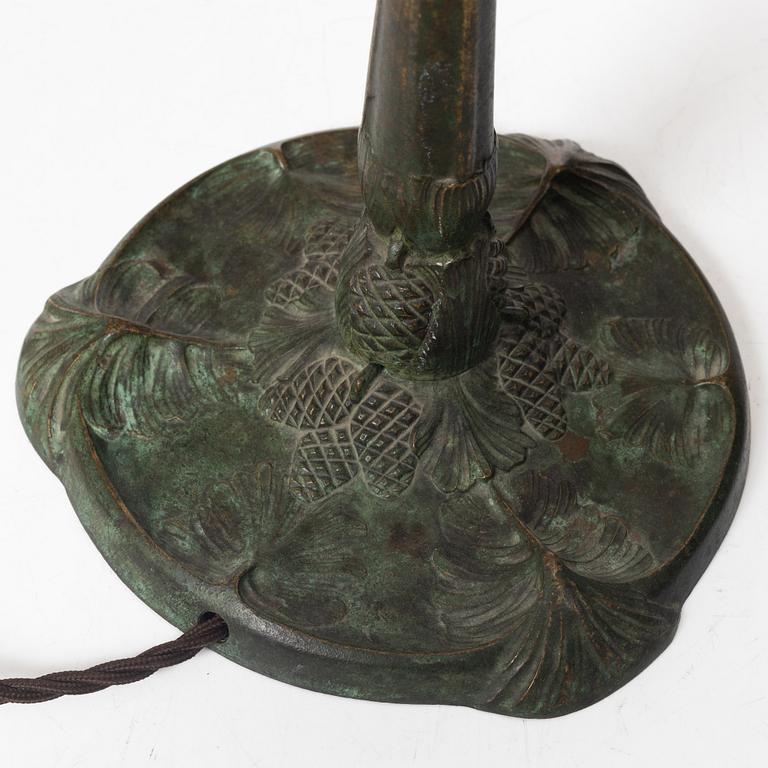 Table lamp, Jugend, Böhlmarks, 1907-24.
