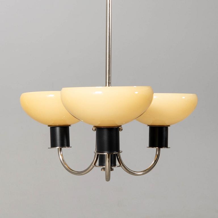 Erik Tidstrand, ceiling lamp, model "28890", Nordiska Kompaniet, 1930s-40s.