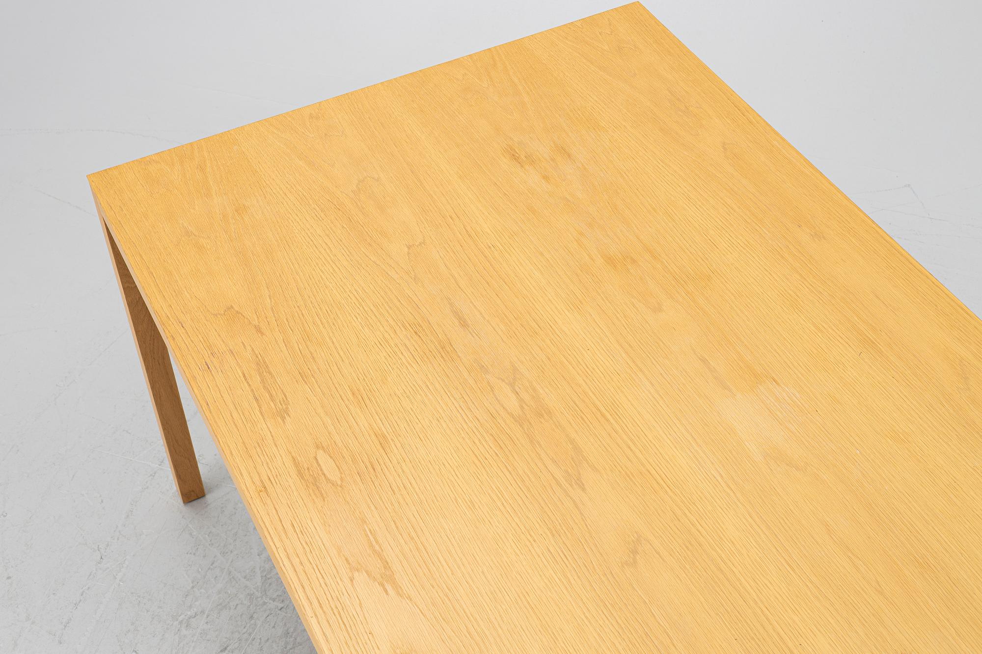 Roger Persson, a 'Bespoke' dining table, Swedese, Sweden, 2019.