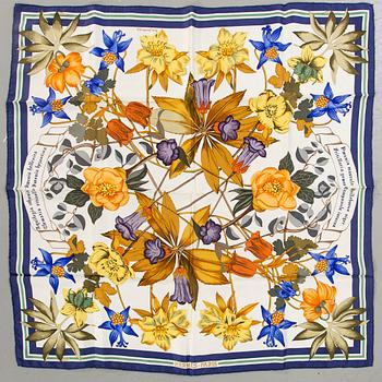 Hermès, Scarf,  "Fleurs d'Hellade".